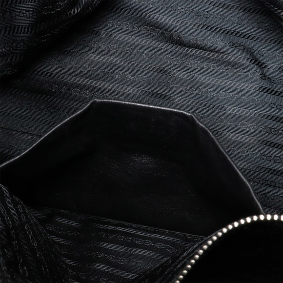 PRADA Black Leather Shoulder Bag - Picture 10 of 10